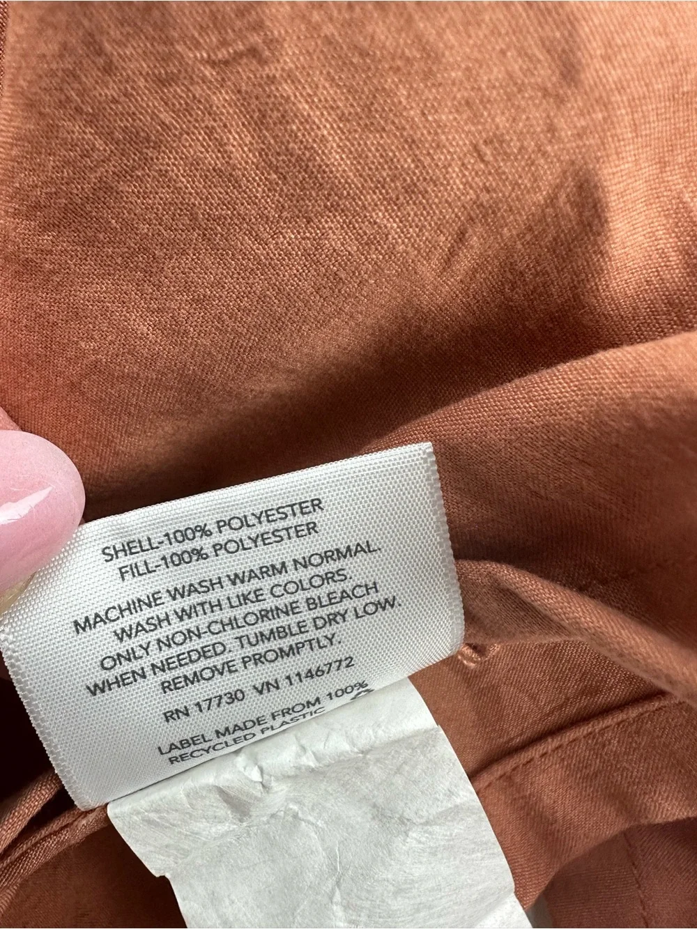Threshold velveteen apricot